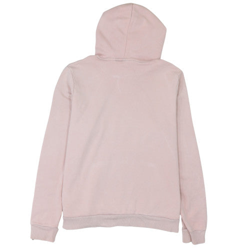 Puma Womens Pink Pullover Hoodie Size XL Relaxed Fit Cotton Blend