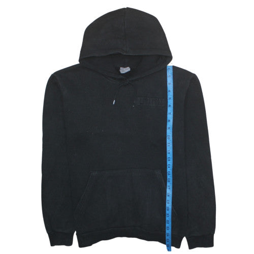 Puma Men's Black Pullover Hoodie L Fleece Regular Fit Sportswear