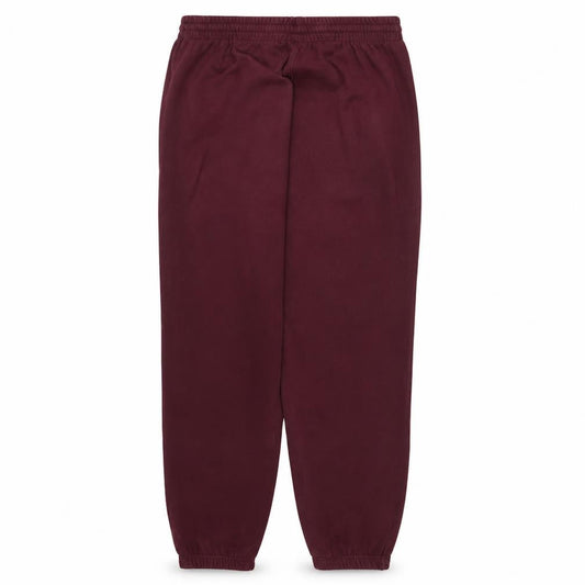 Front view of Adidas men’s brown xl sweatpants tapered french terry joggers