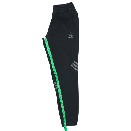 Adidas Boys Black Jogger Sweatpants 14 Years Regular Fit Activewear