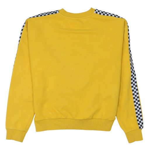 Disney Men's Yellow Graphic Pullover Sweatshirt L