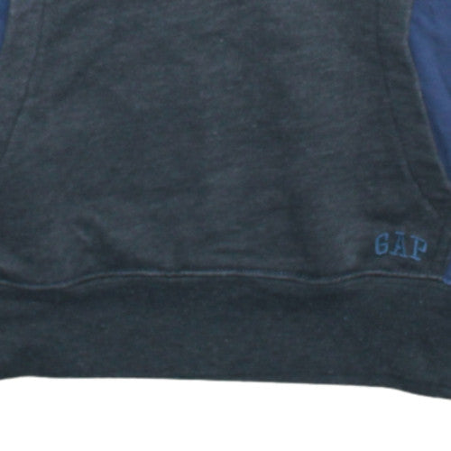 GAP Mens Blue Pullover Hoodie XS Regular Fit Fleece Sweatshirt