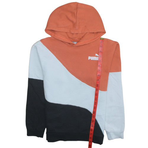 Puma Boys Multicoloured 13-14 Years Pullover Hoodie with Logo