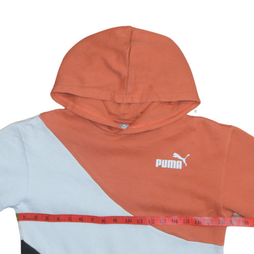 Puma Boys Multicoloured 13-14 Years Pullover Hoodie with Logo