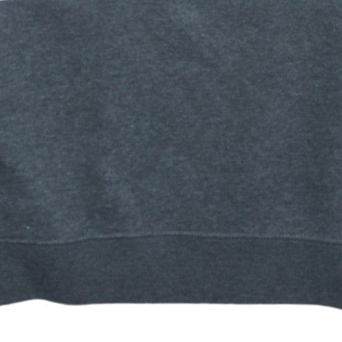 Nike Men's Grey Colour Block Pullover Sweatshirt Size M