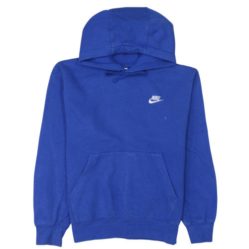 Nike Men's Blue Pullover Hoodie XS Regular Fit Fleece Sportswear