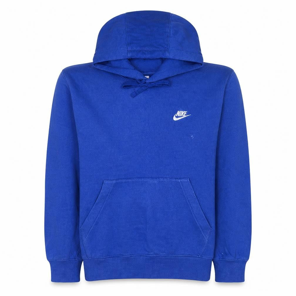 Nike Men's Blue Pullover Hoodie XS Regular Fit Fleece Sportswear