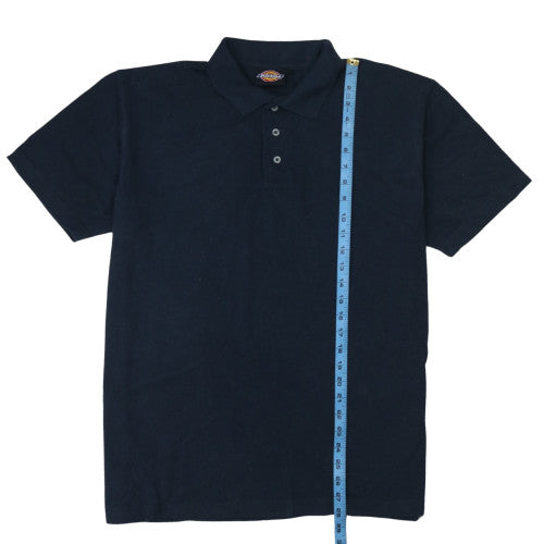 Dickies Men's Black XL Workwear Polo Shirt Cotton Blend