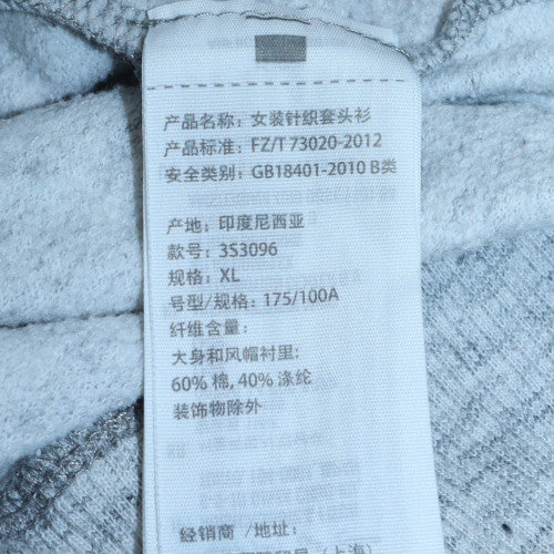 Hollister Men’s Grey XL Pullover Hoodie with Logo Print