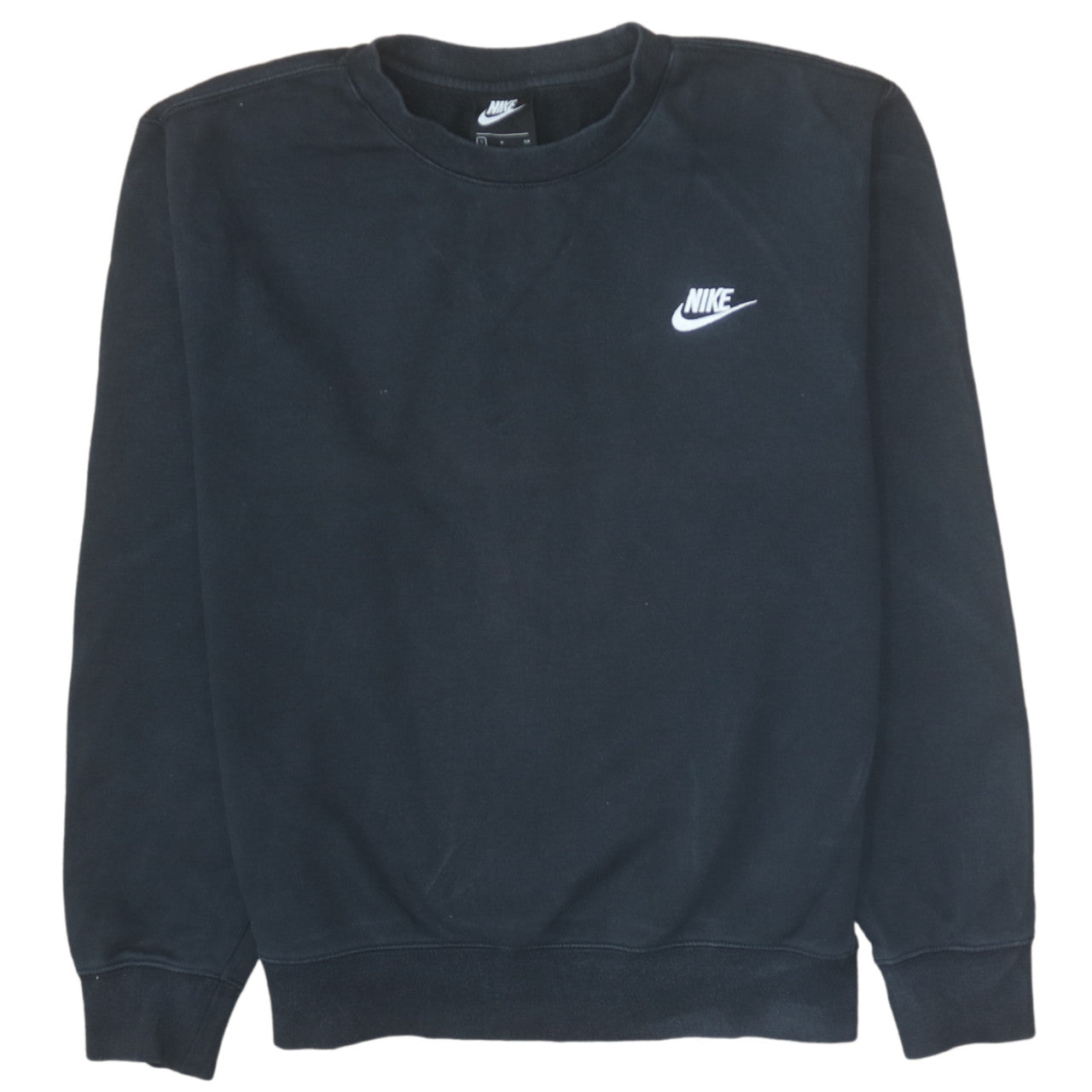 Nike Men's Black Small Pullover Crew Neck Sweatshirt