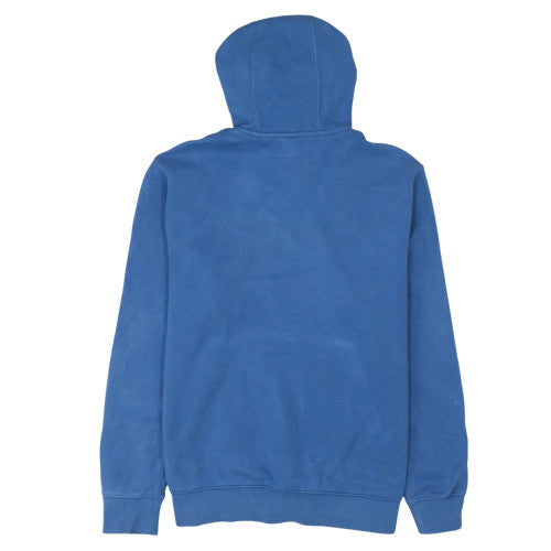 Nike Men's Blue Pullover Hoodie Medium Cotton Blend Fleece