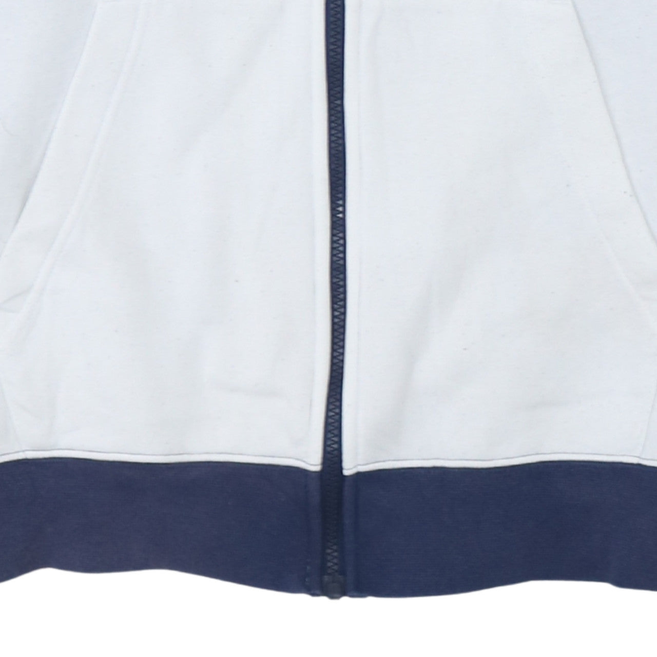 Nike Men's Blue White Small Track Jacket Full Zip Colourblock