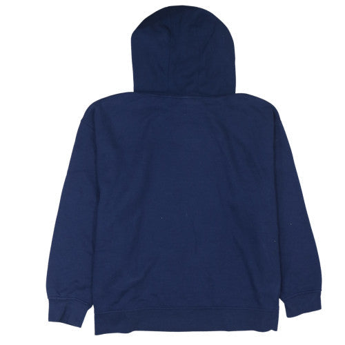 Disney Women's Navy Blue Stitch Pullover Hoodie 2XL