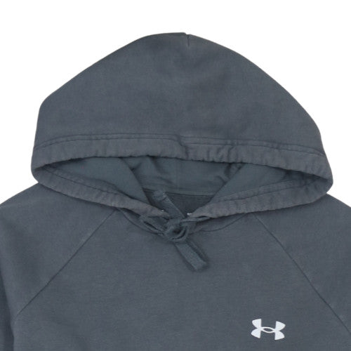 Under Armour Men's Grey Medium Pullover Hoodie ColdGear Fleece