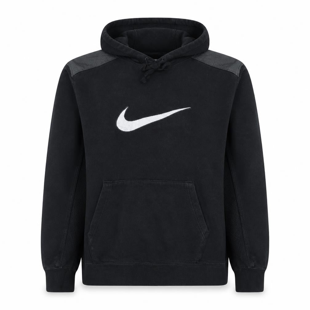 Nike Men's Black XL Pullover Hoodie with Logo