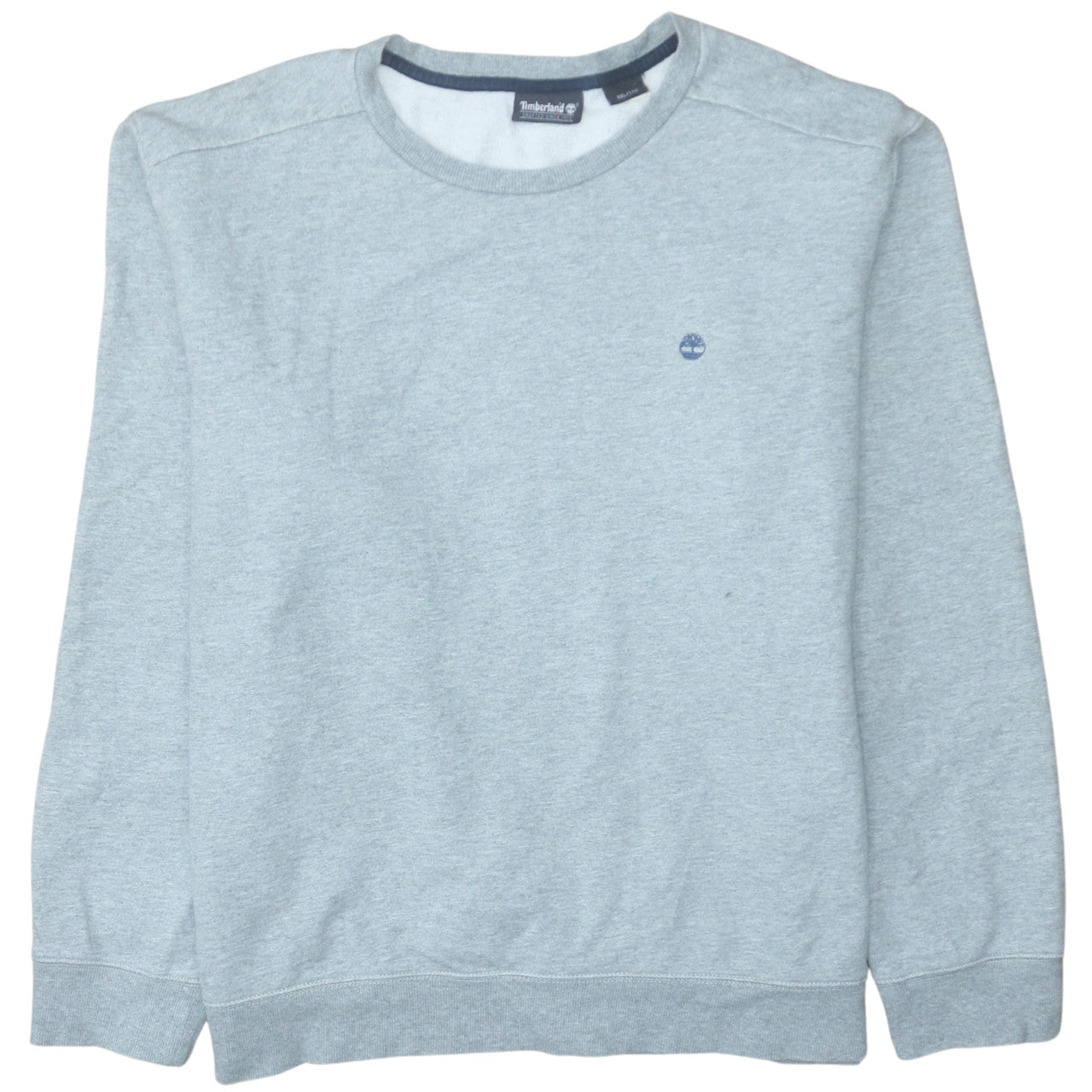 Timberland Mens Grey Crew Neck Fleece Pullover Sweatshirt L