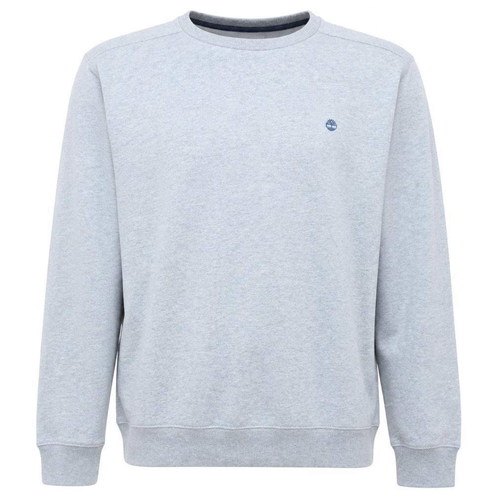 Timberland Mens Grey Crew Neck Fleece Pullover Sweatshirt L