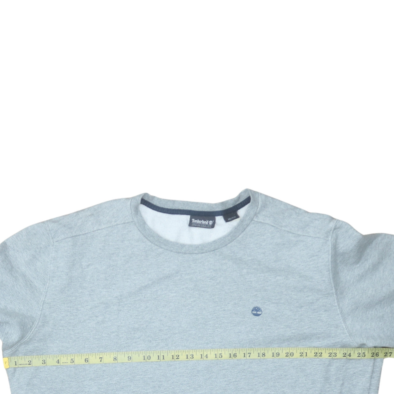 Timberland Mens Grey Crew Neck Fleece Pullover Sweatshirt L