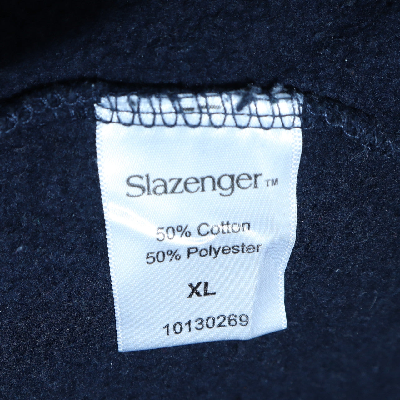Slazenger Men's Blue Full Zip Hoodie XL Regular Fit
