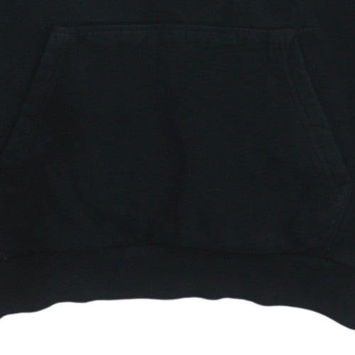 Ellesse Mens Black Pullover Hoodie S Gold Logo Sweatshirt