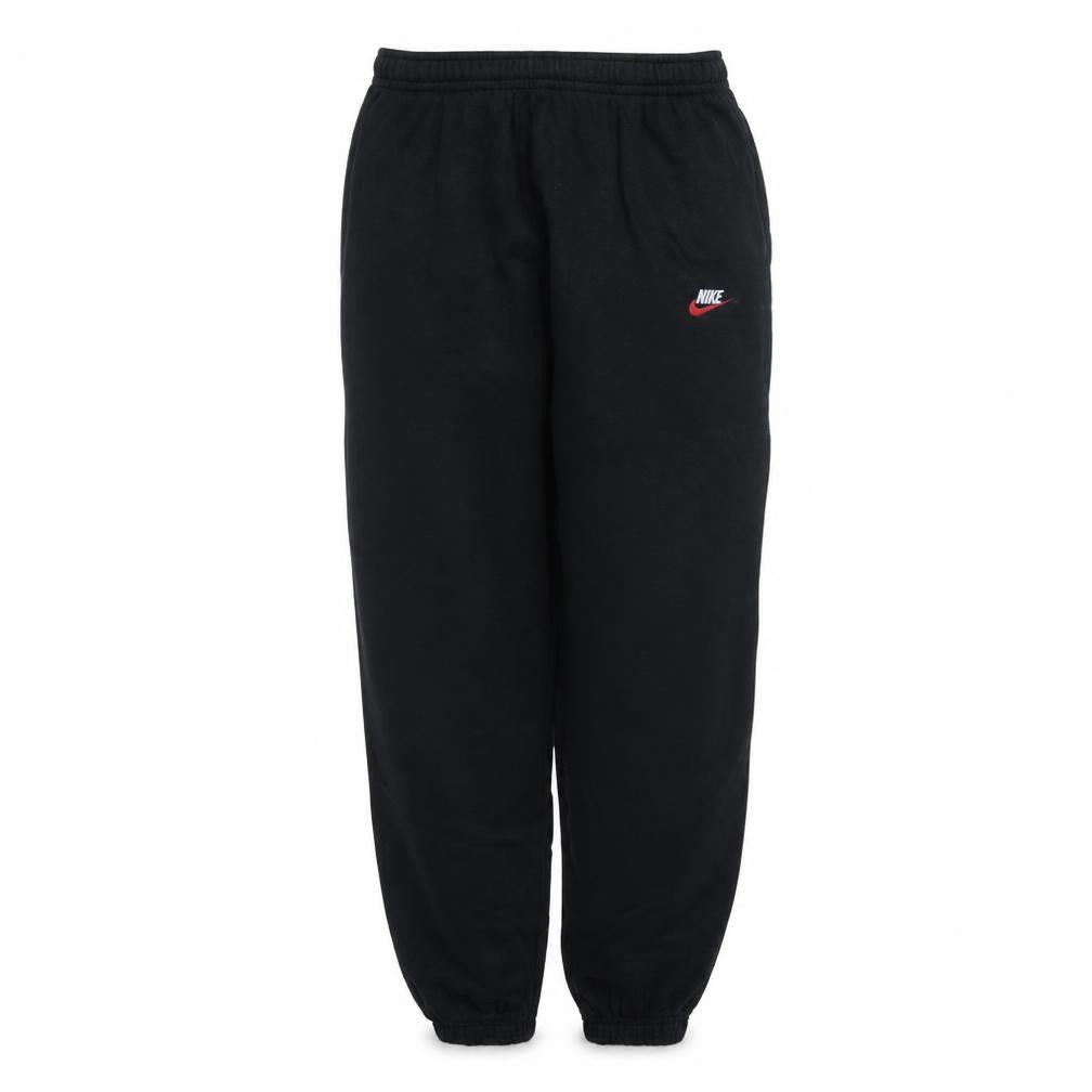 Nike Men's Black Small Fleece Jogger Sweatpants with Elastic Waist