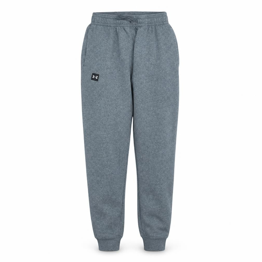 Under Armour Men's Grey Fleece Jogger Trousers Size M Relaxed Fit
