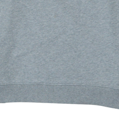 Tommy Hilfiger Men's Grey Cotton Crew Neck Logo Sweatshirt S