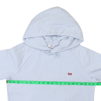 Levi's Women's Blue Pullover Hoodie Small Cotton Casual