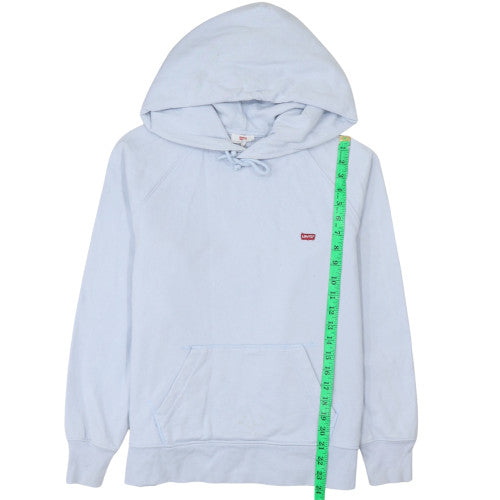 Levi's Women's Blue Pullover Hoodie Small Cotton Casual