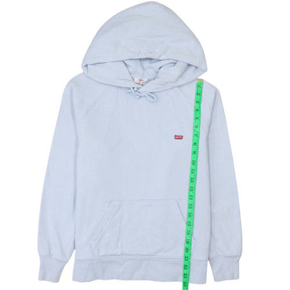 Levi's Women's Blue Pullover Hoodie Small Cotton Casual