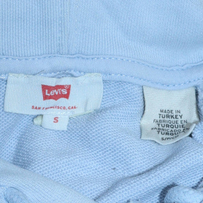 Levi's Women's Blue Pullover Hoodie Small Cotton Casual