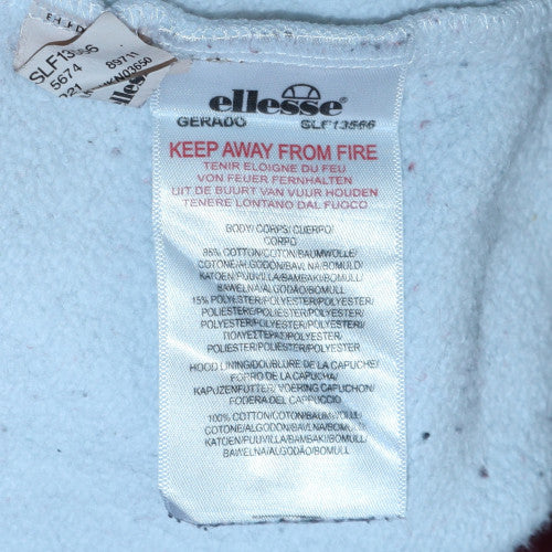 Ellesse Men's Multicoloured Pullover Hoodie Size M Fleece Logo Sweatshirt