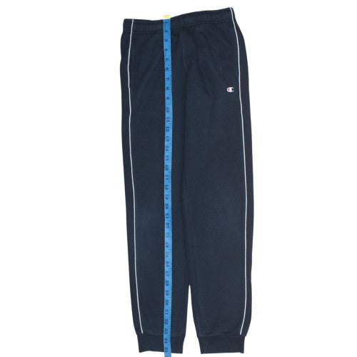 Champion Boys Navy Blue Large Jogger Sweatpants 11-12 Years Cotton Blend