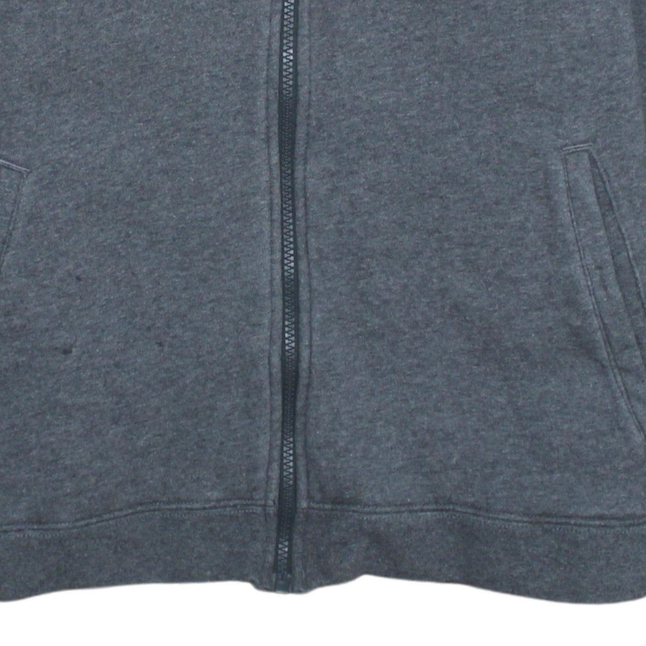Nike Men’s Grey Full Zip Sweatshirt Size M Regular Fit Sports Style