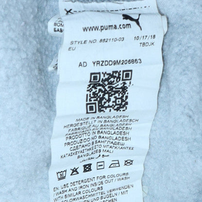 Additional view of Puma boys’ grey logo pullover sweatshirt 13-14 years fleece regular fit