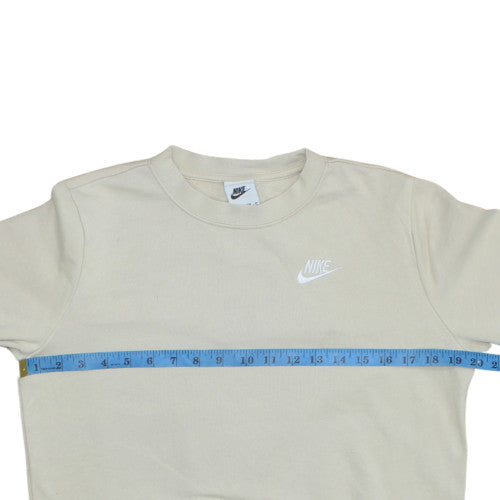 Nike Men's Beige XS Pullover Crew Neck Sweatshirt