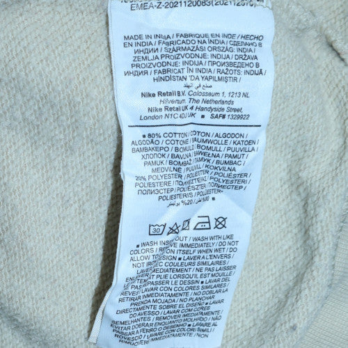 Nike Men's Beige XS Pullover Crew Neck Sweatshirt