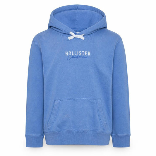 Hollister Mens Blue XS Pullover Hoodie Cotton Fleece