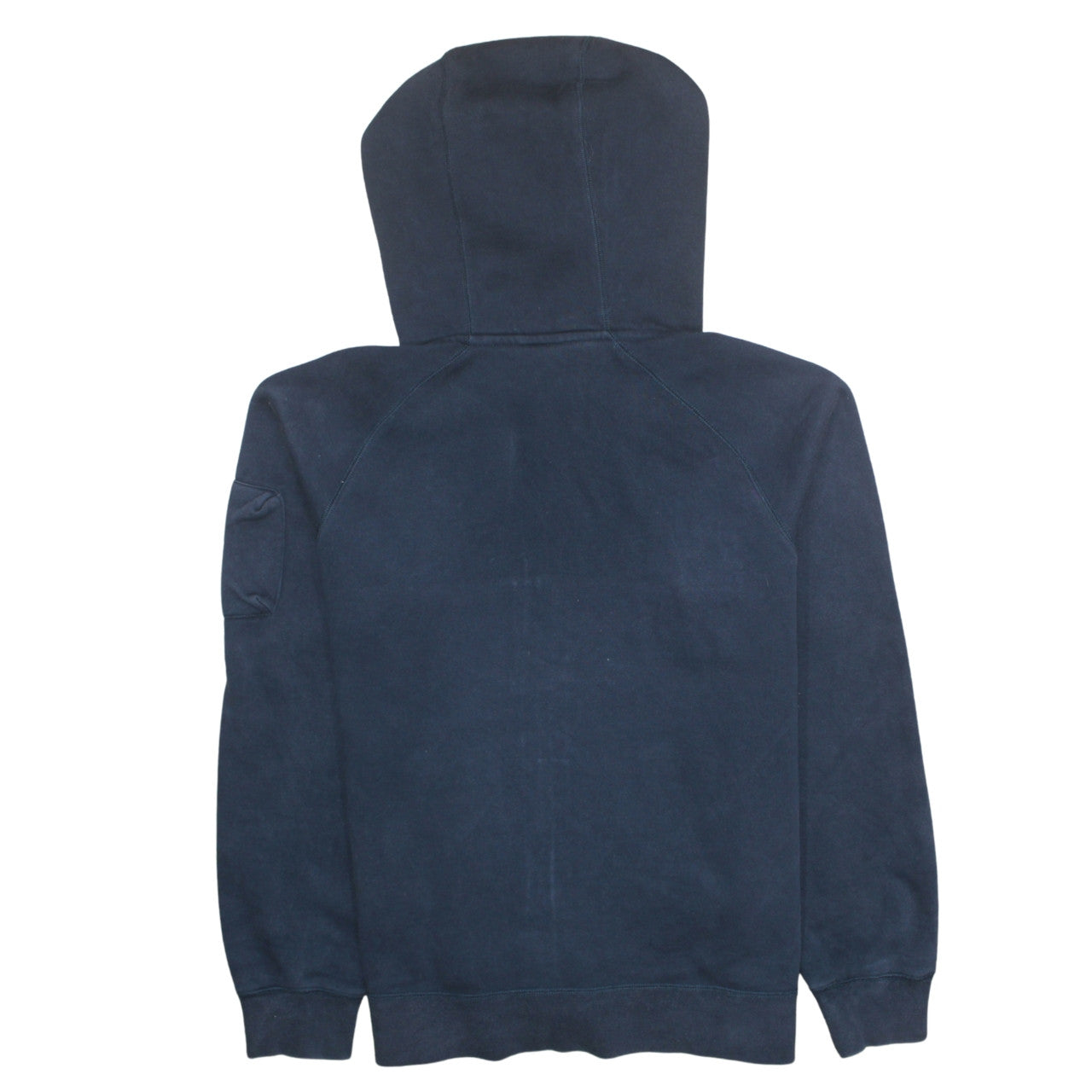Nike Men's Blue Full Zip Hoodie Size L Cotton Blend