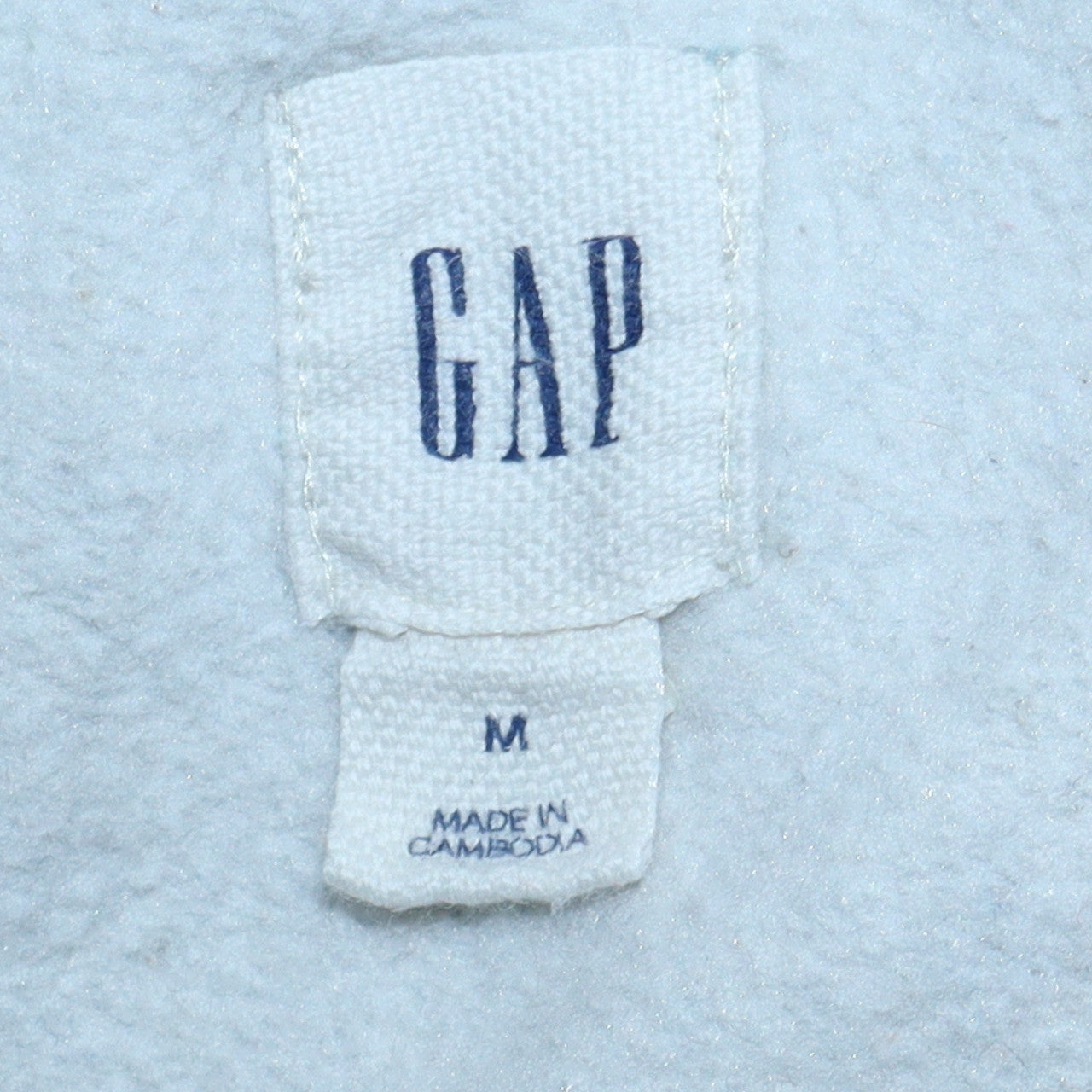 GAP Womens Grey Pullover Hoodie M Cotton Blend Logo Casual