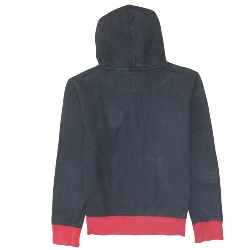 Champion Men’s Black Pullover Hoodie Medium Logo Cotton