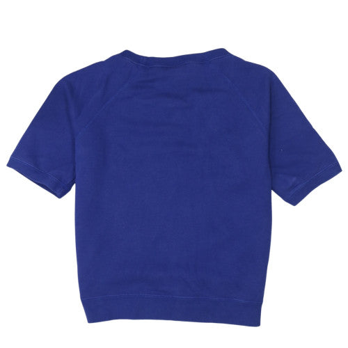 Nike Men's Blue Short Sleeve Crew Neck Pullover Sweatshirt M