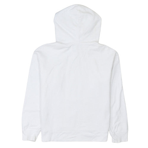 Levi's Womens White Floral Logo Pullover Hoodie Medium