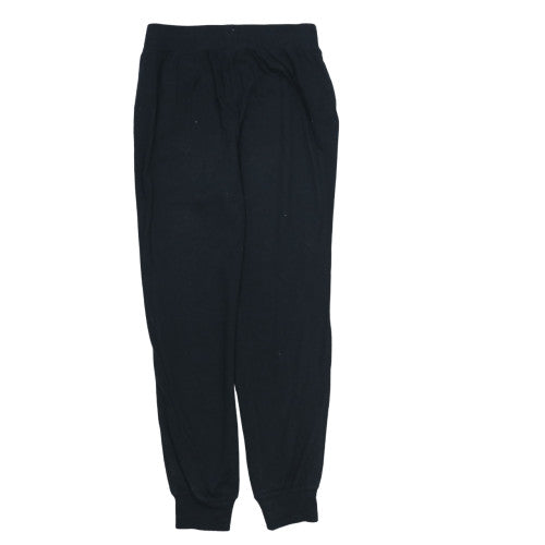 Nike Womens Black XS Jogger Sweatpants with Drawstring Waist