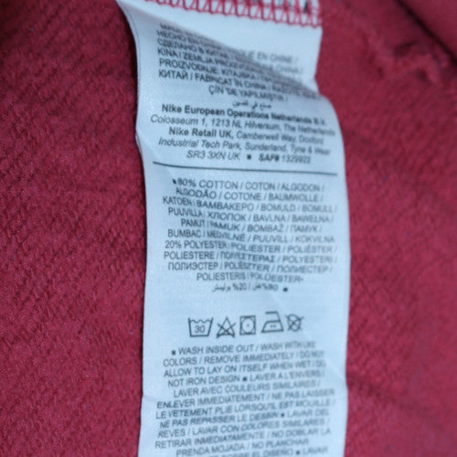Nike Womens Pink XS Pullover Sweatshirt Crew Neck Logo Jumper