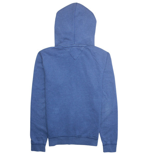 Hilfiger Denim Men's Blue Pullover Hoodie Size S Classic Graphic