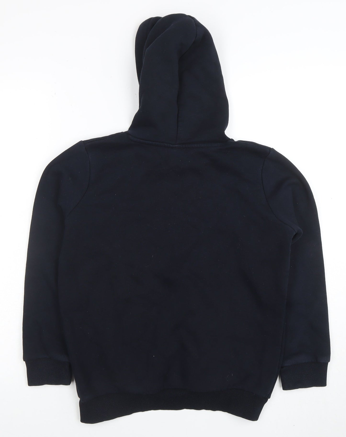 Hype Boys Black Pullover Hoodie 11-12 Years Cotton Blend Casual