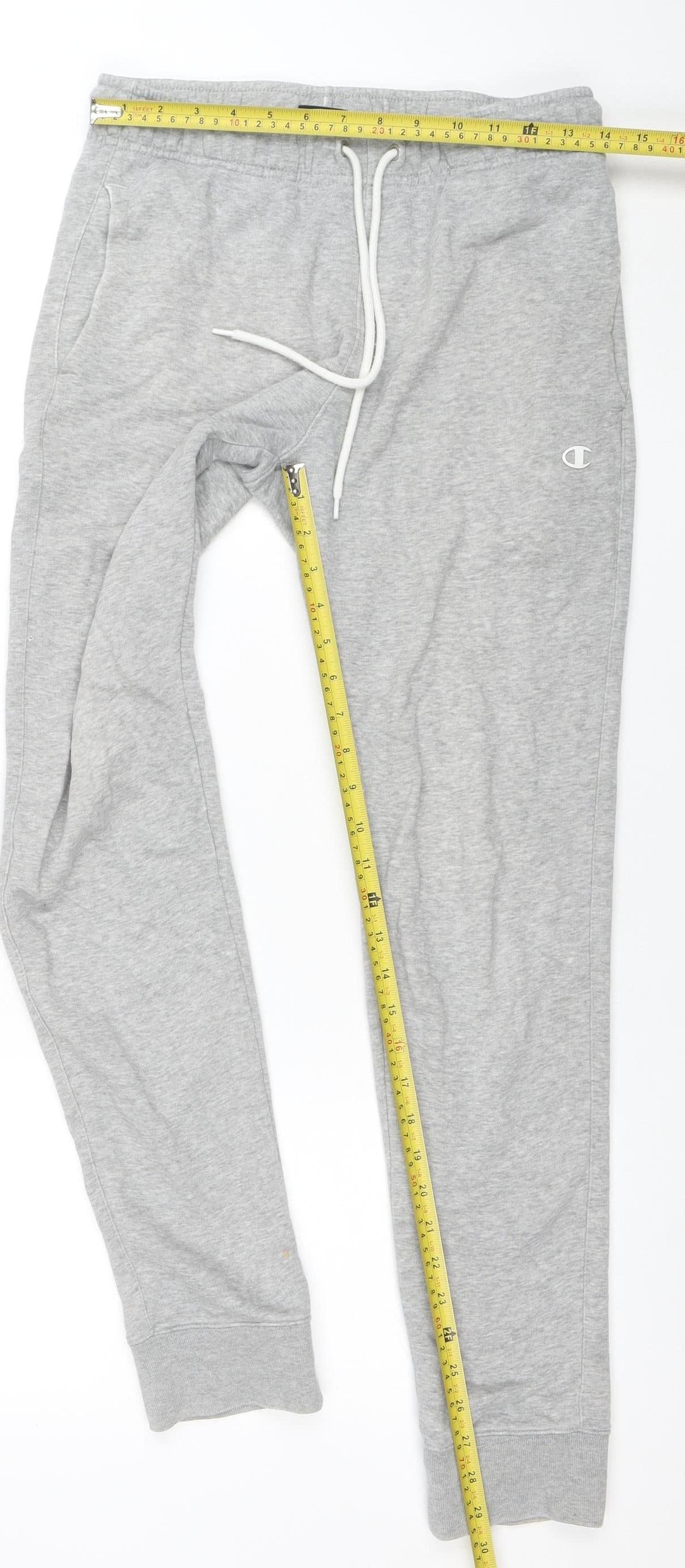 Champion Mens Grey Small Sweatpants Joggers Regular Fit