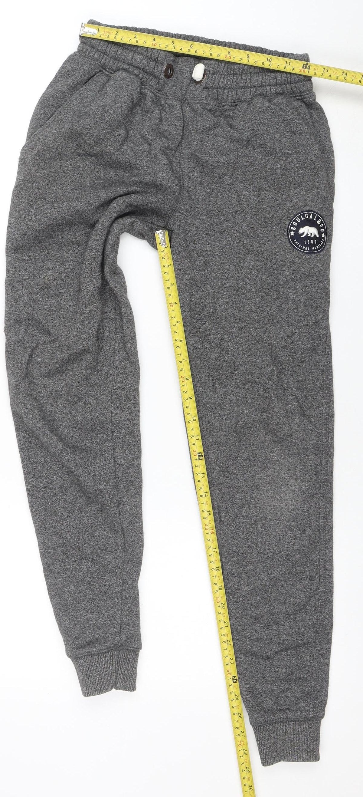 SoulCal & Co Women's Grey Jogger Sweatpants Size 8