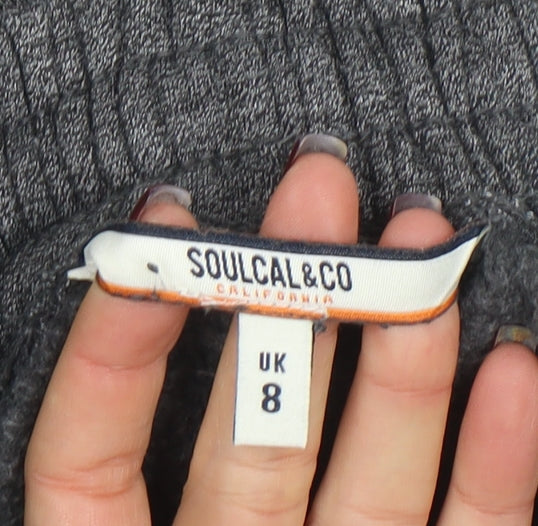 SoulCal & Co Women's Grey Jogger Sweatpants Size 8